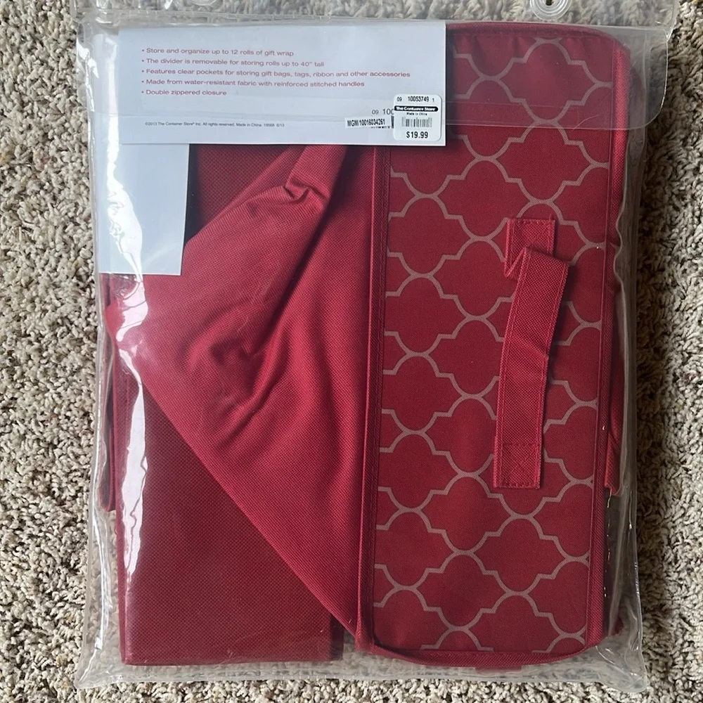 Holiday Wrap & Tote Organizer [The Container Store]